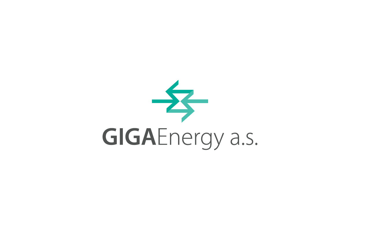 Moderní logo energetické společnosti